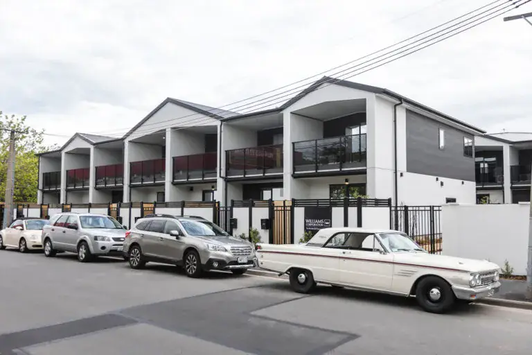 Completed Williams Corporation homes at 20 Bath Street