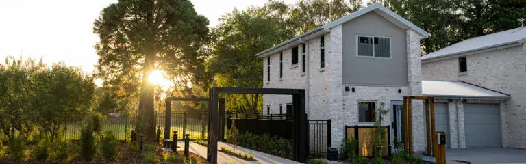 Completed Williams Corporation homes at Mohua Lane